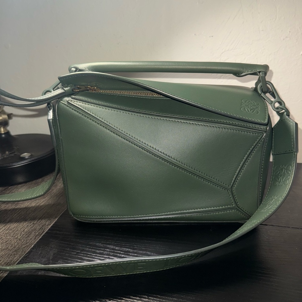 Loewe Puzzle Small Leather Top-Handle Bag